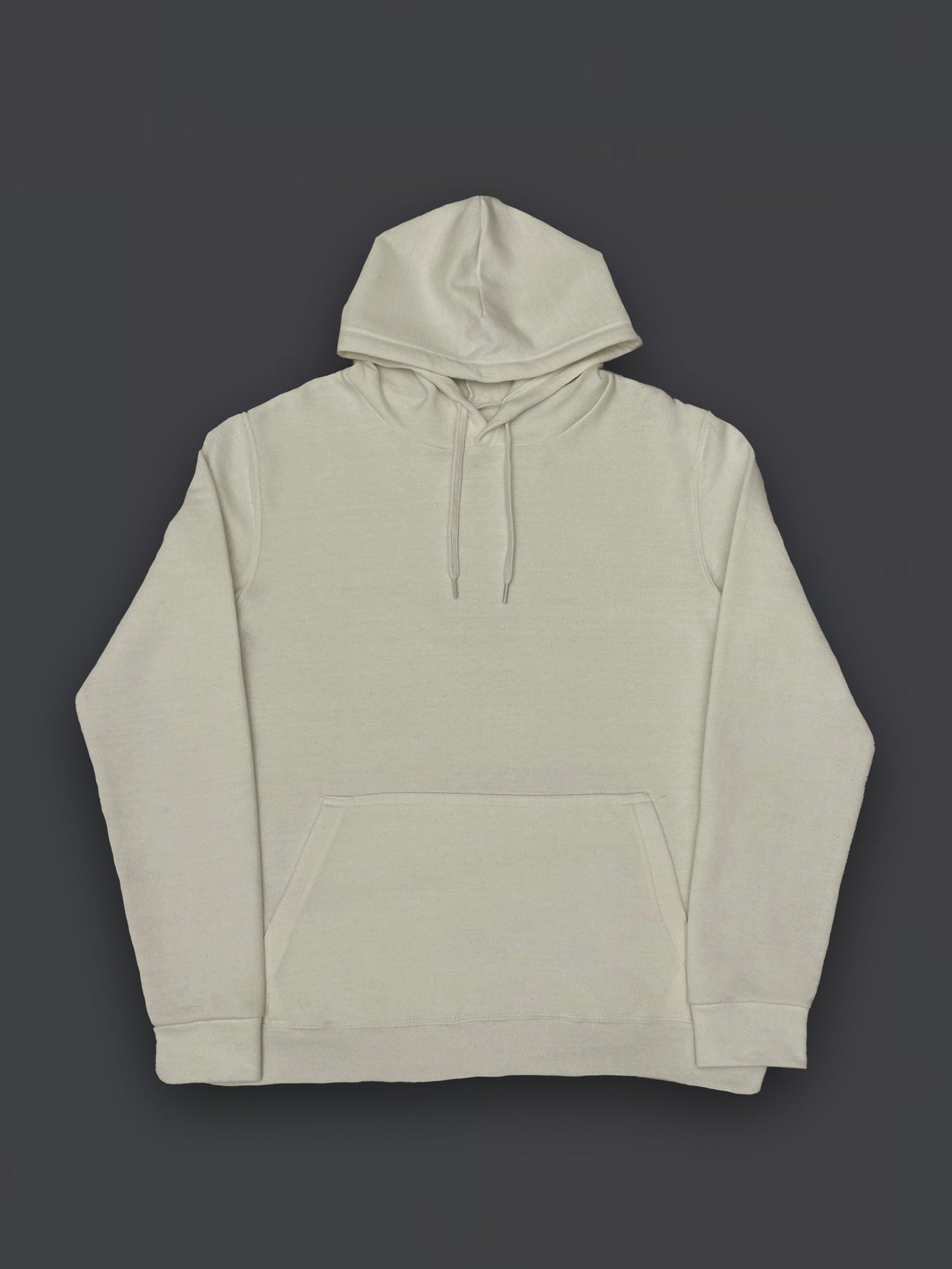 GOD FIRST White Hoodie